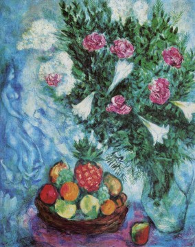  contemporain - Fruits et Fleurs contemporain Marc Chagall